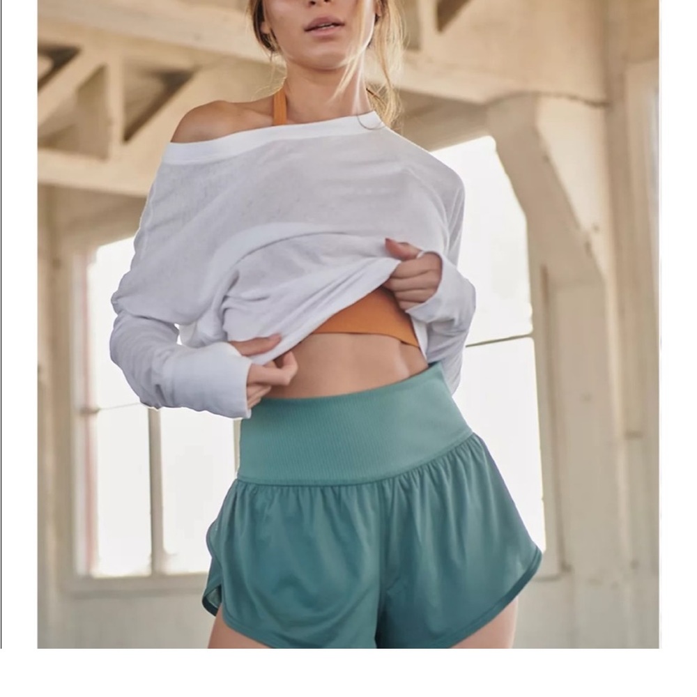 Free people game time shorts small